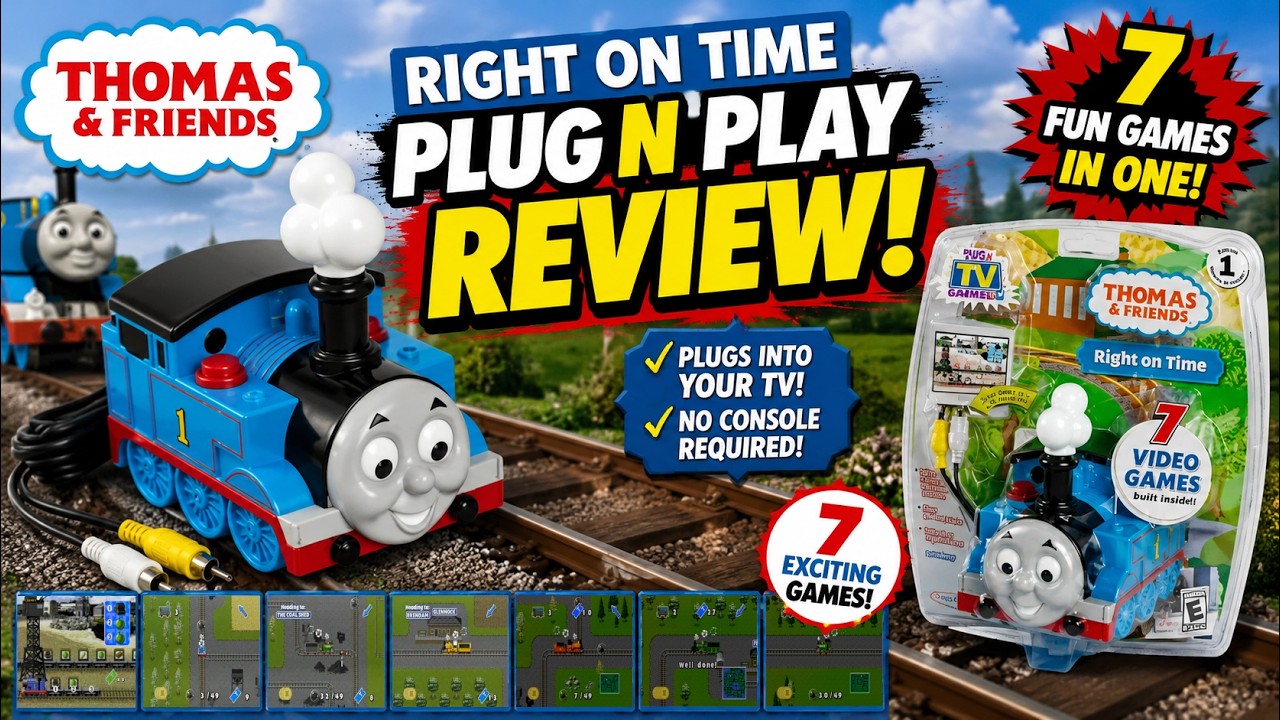 Thomas & Friends Right on Time Plug n Play Review - Thomas the Tank Engine - Really Useful Gameplay