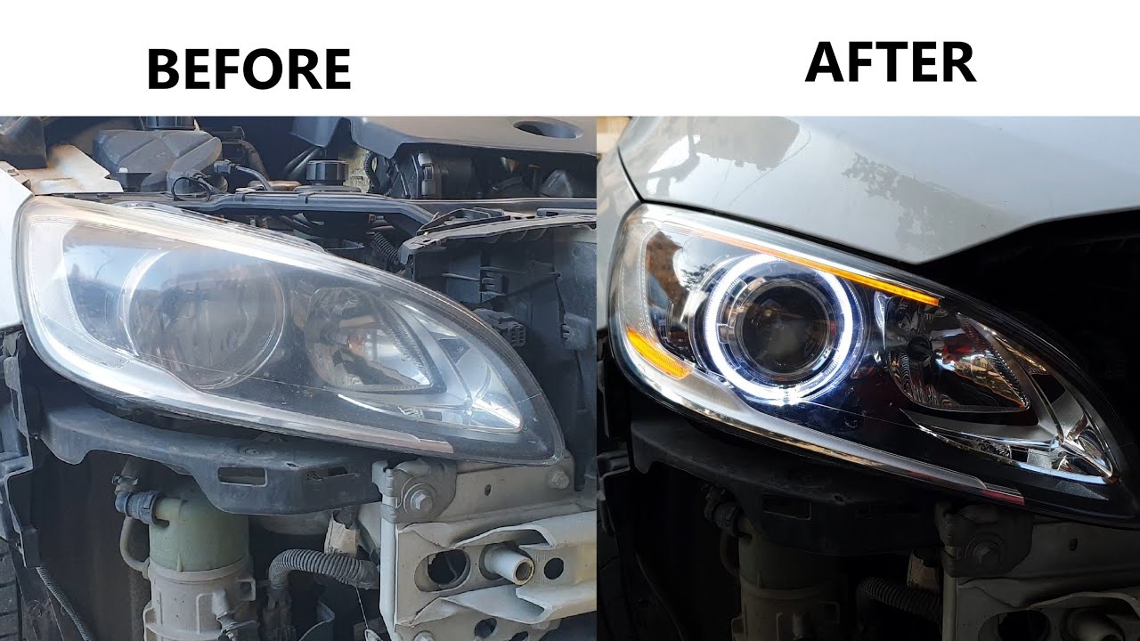 Как это сделано Дизайн фар Volvo S60