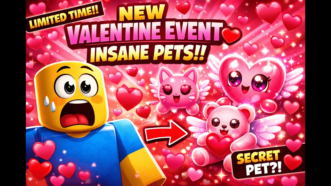 New Valentine Event Update is Super Crazy in Arm Wrestling Simulator Roblox