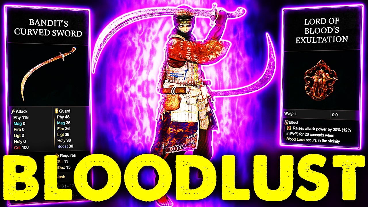 I TRIED THE BEST BLEED BUILD IN NG+7! ELDEN RING 1.16