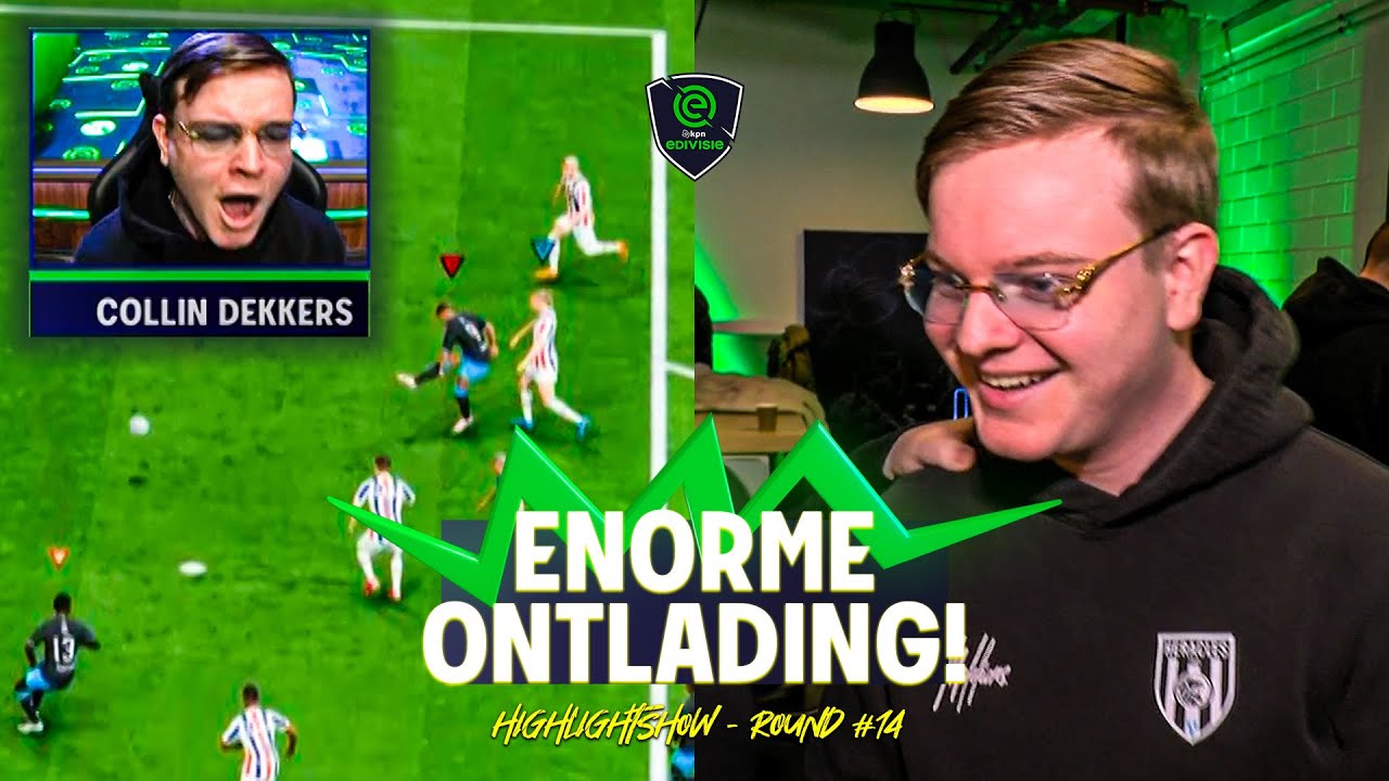 COLLIN SCHREEUWT HET UIT NA LATE TREFFER! | Speelronde 14 | KPN eDivisie