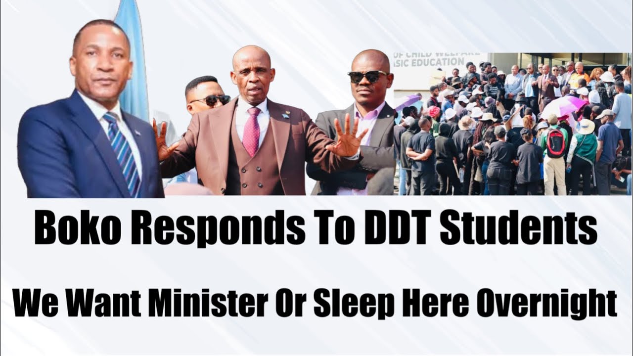 President Boko Responds to Enraged DDT College Students 