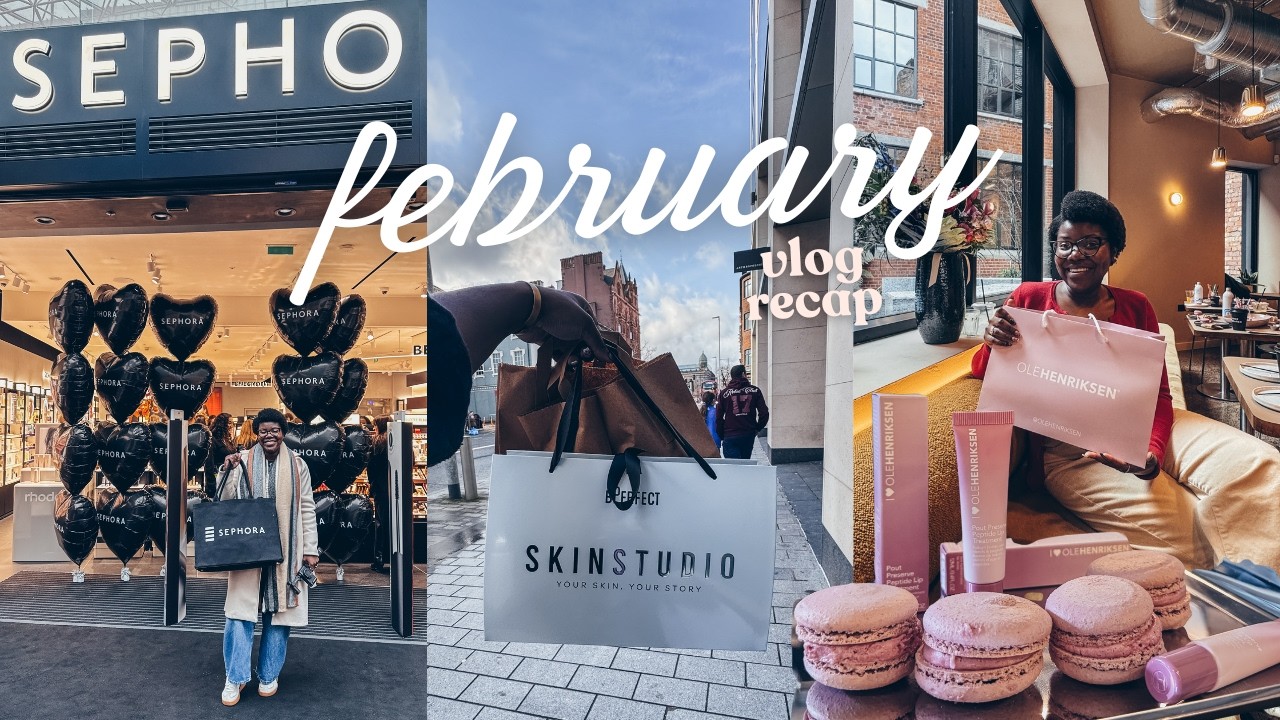 BELFAST CONTENT CREATOR VLOG | 4 PR EVENTS IN ONE WEEK | SEPHORA LAUNCH & MORE