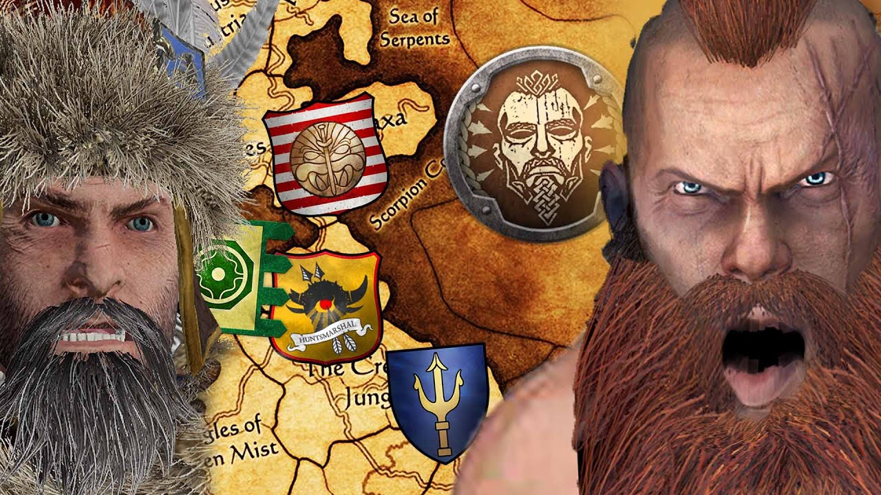 Wulfrik's Diplomacy Quote when He Meet Human Nation's Colonies in Lustria