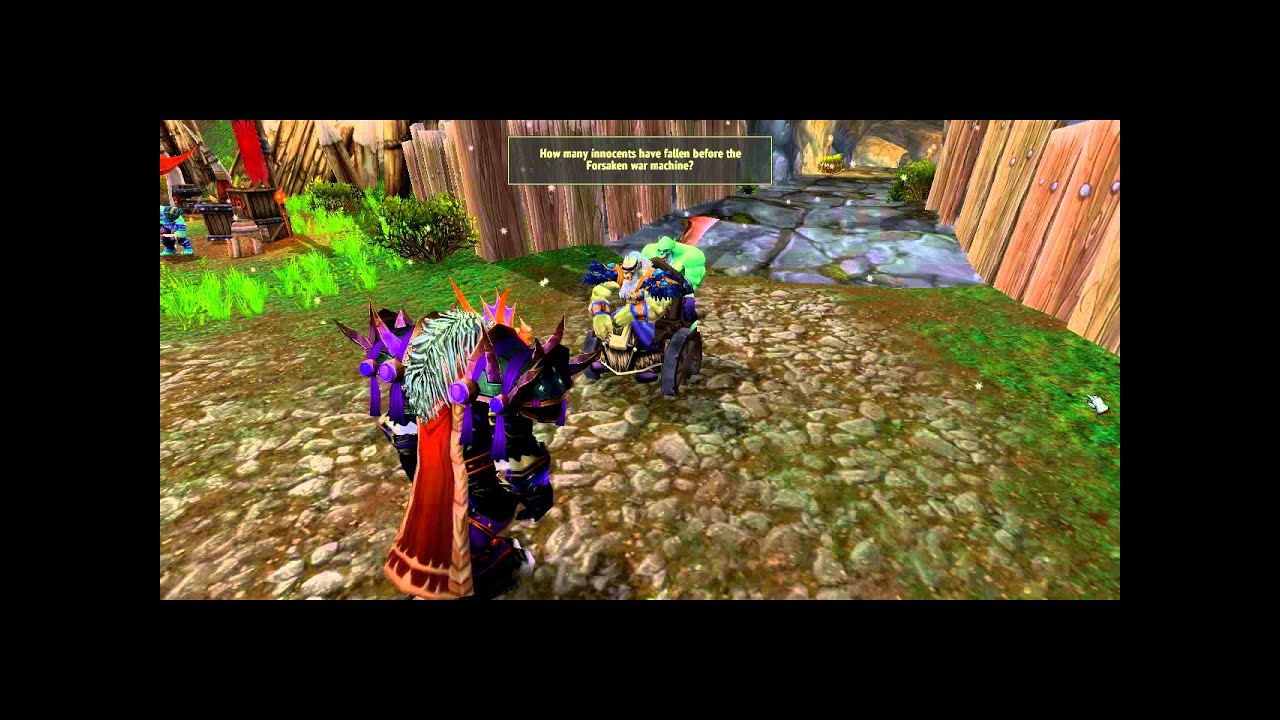 Drek'Thar's scene in Hillsbrad