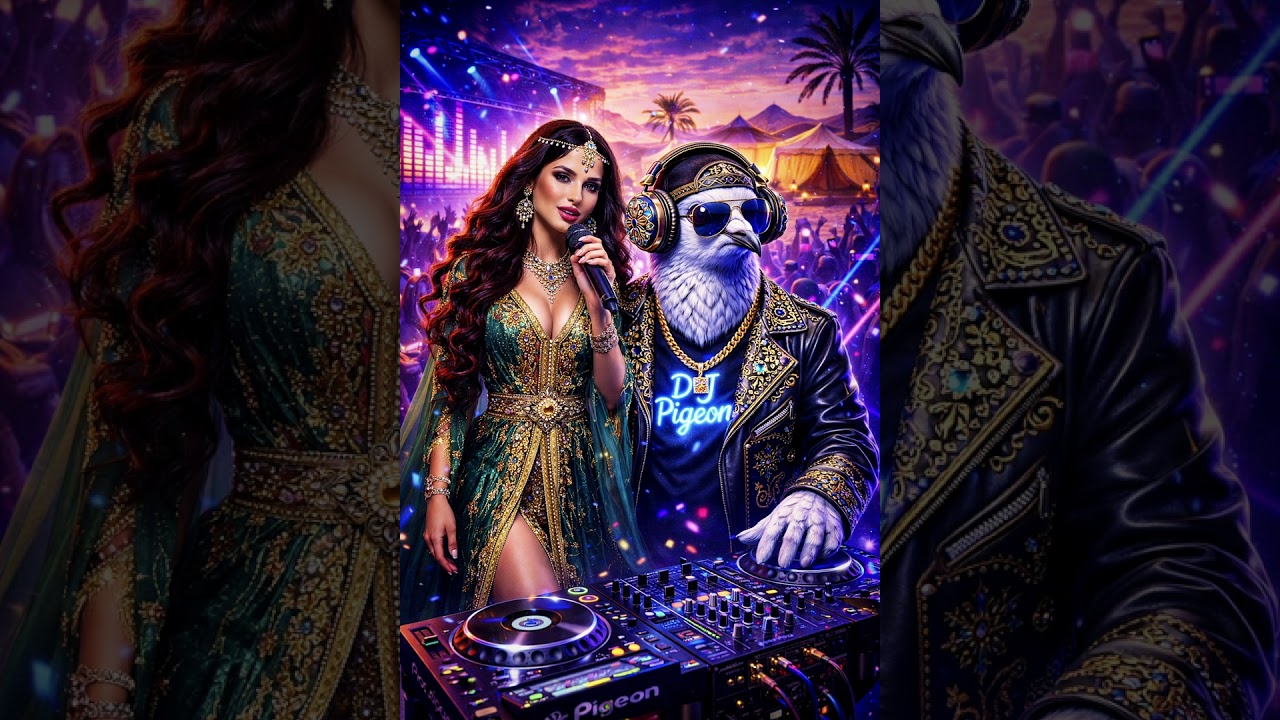 DJ Pigeon - Desert Queen 🎧🔊🇲🇦