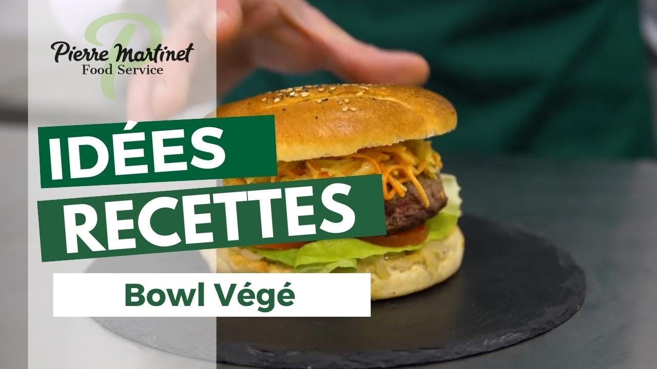 Id&eacute;e Recette #3 - Le Burger du March&eacute; - Food Service Pierre Martinet