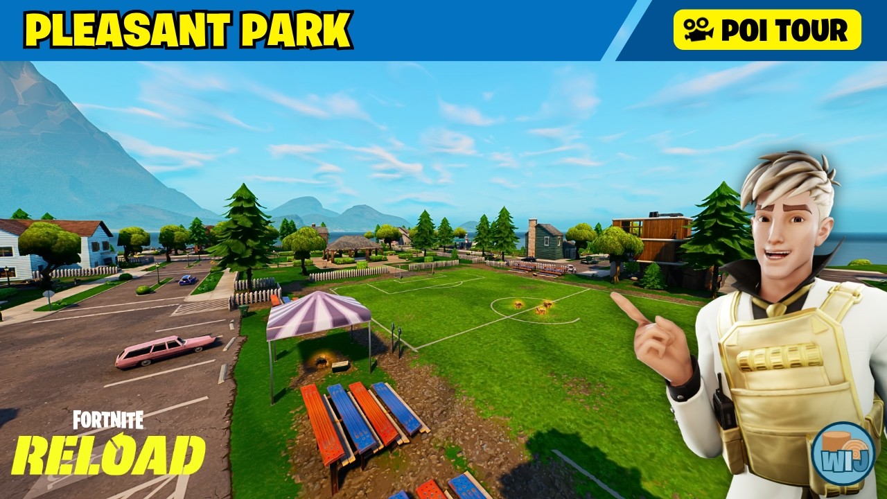 Pleasant Park Tour | Fortnite Reload Venture