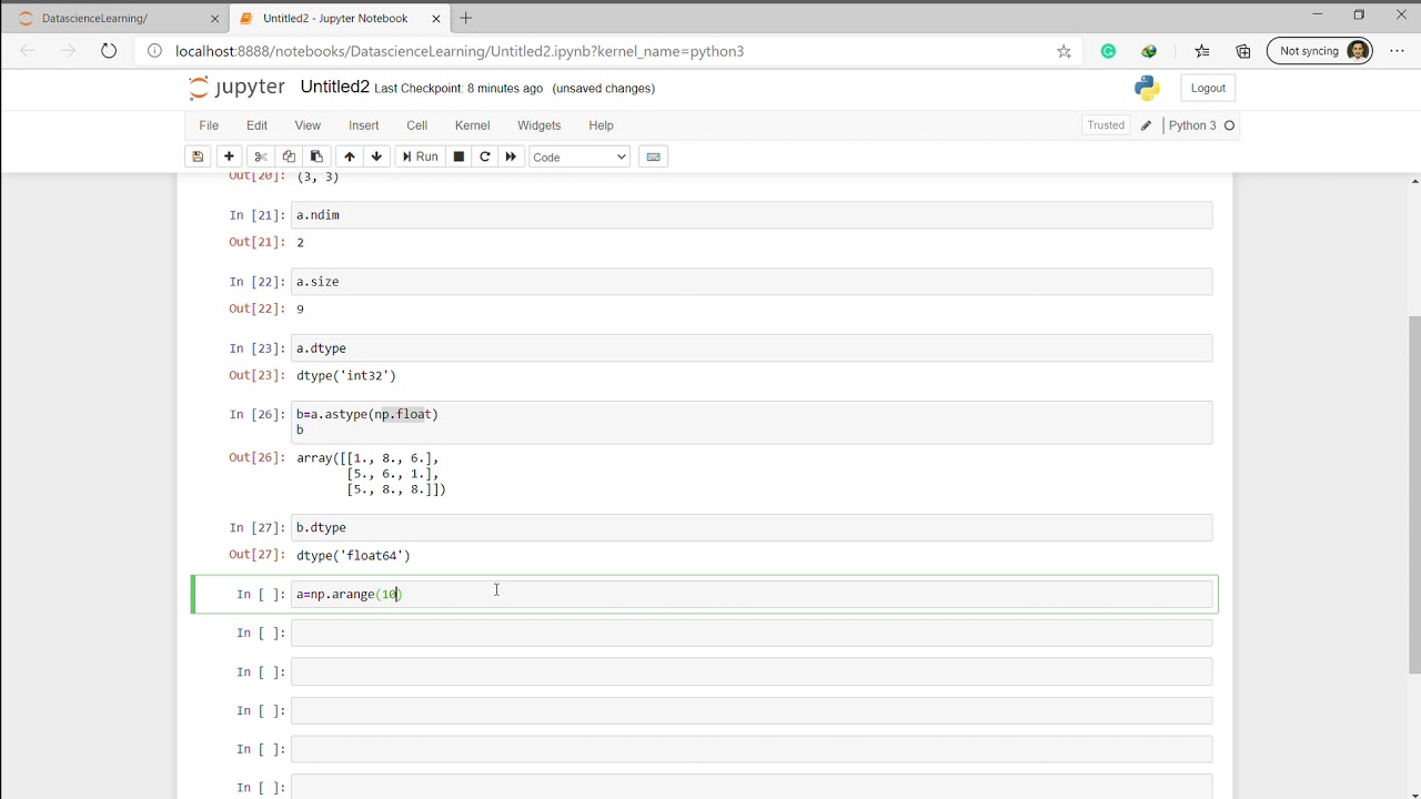 Numpy array accessing and slicing in Nepali