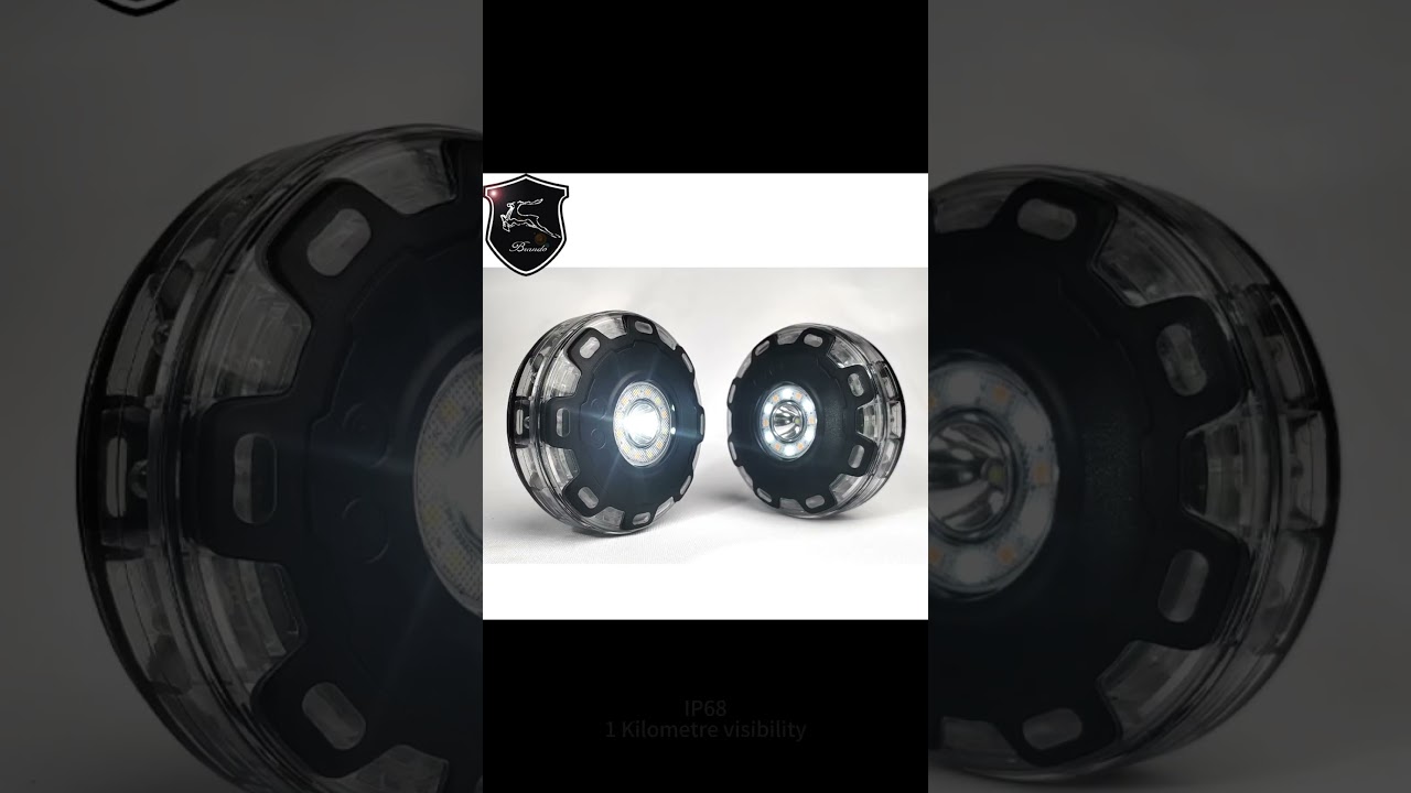 Beacon light 3-RGB(Rechargeable) #warninglight #beaconlight #strobelight #brandolight