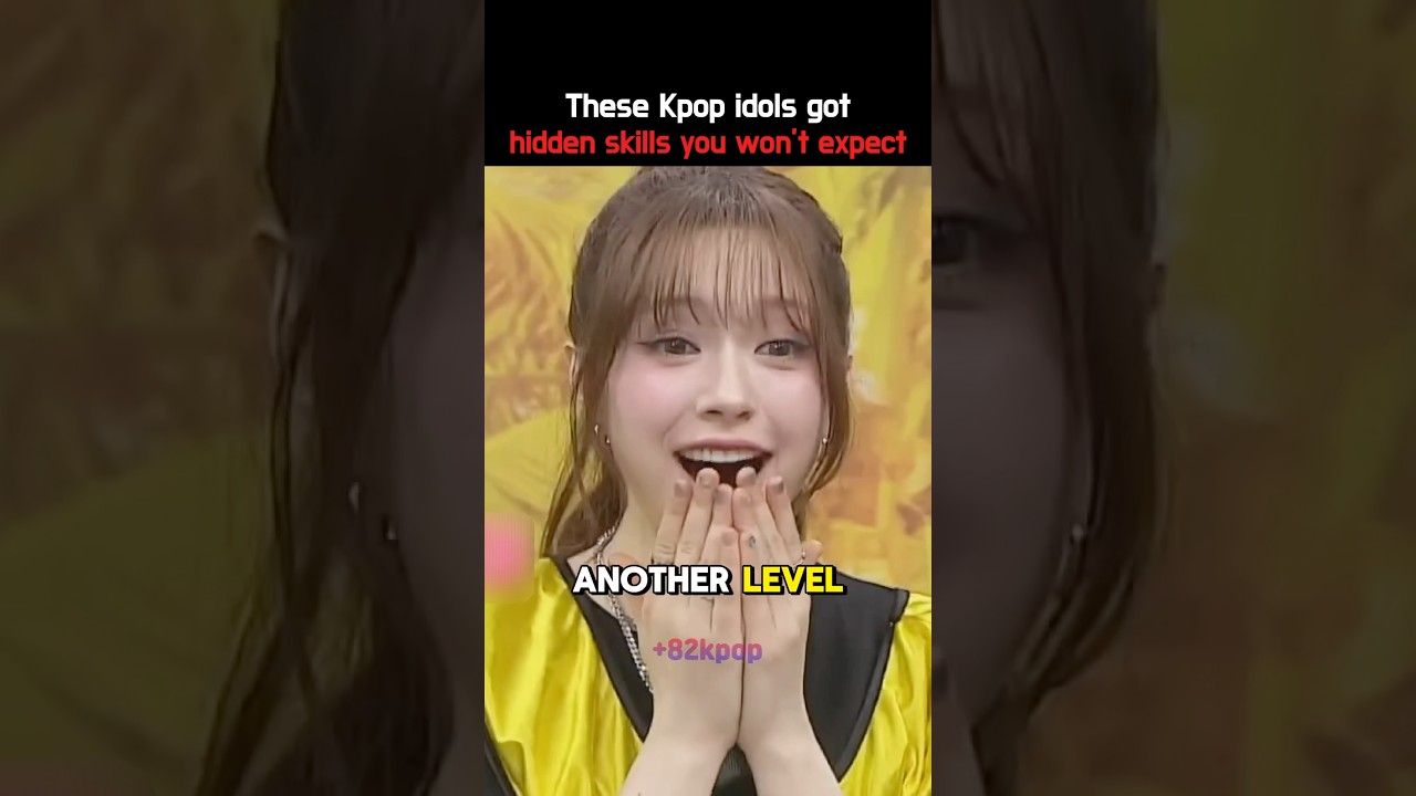 These Kpop Idols Hidden Skills Are On Another Level 