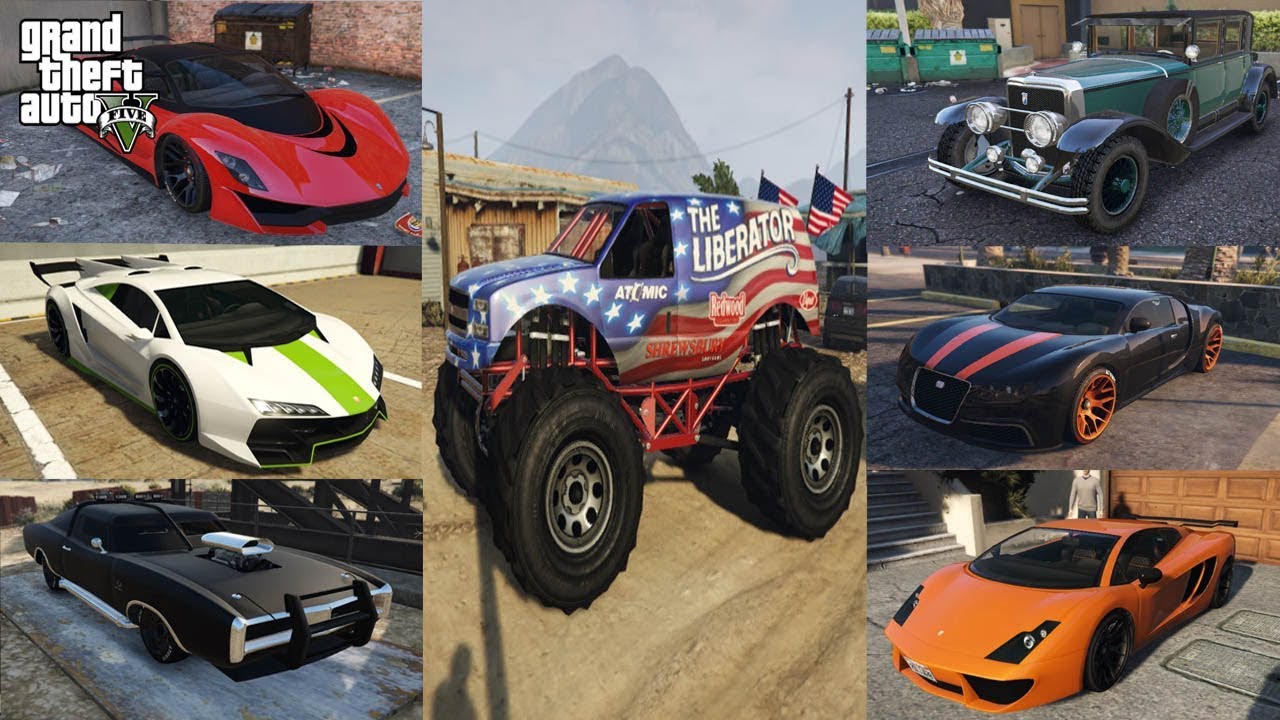 JARANG DIKETAHUI ! 31 MOBIL & KENDARAAN LANGKA GTA 5 + LOKASINYA | RARE VEHICLES