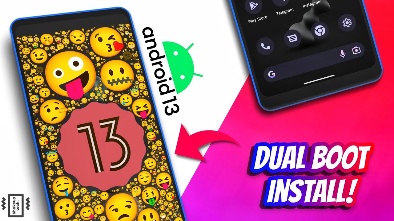 Android 13 FINAL Release Install on Your Phone in Dual Boot !