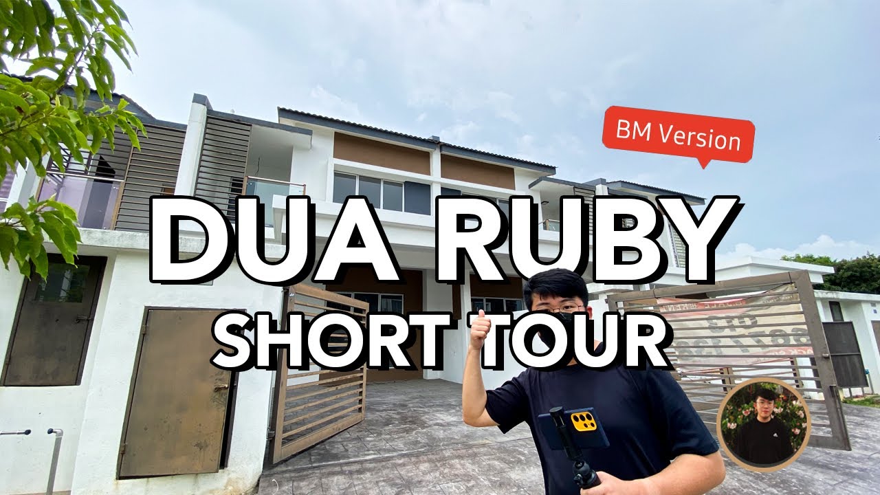 (SHORT HOUSE TOUR) 2-Storey Dua Ruby Parkhomes - Ruby Garden @ Dengkil near GAMUDA COVE & Cyberjaya