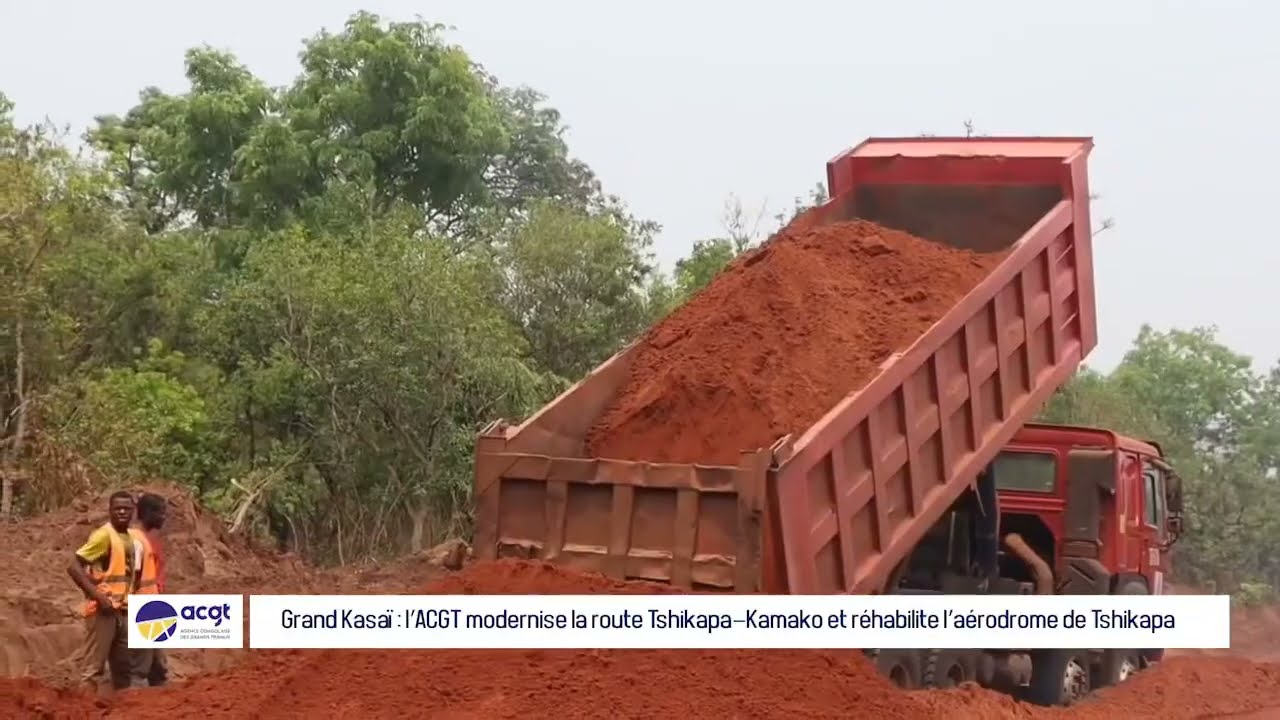 Modernisation de la route Tshikapa-Kamako