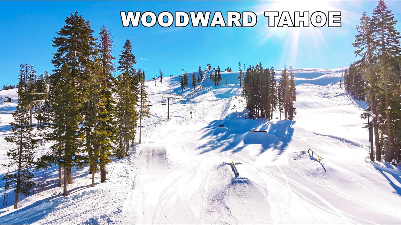 Spring Vibes at Woodward Tahoe California!