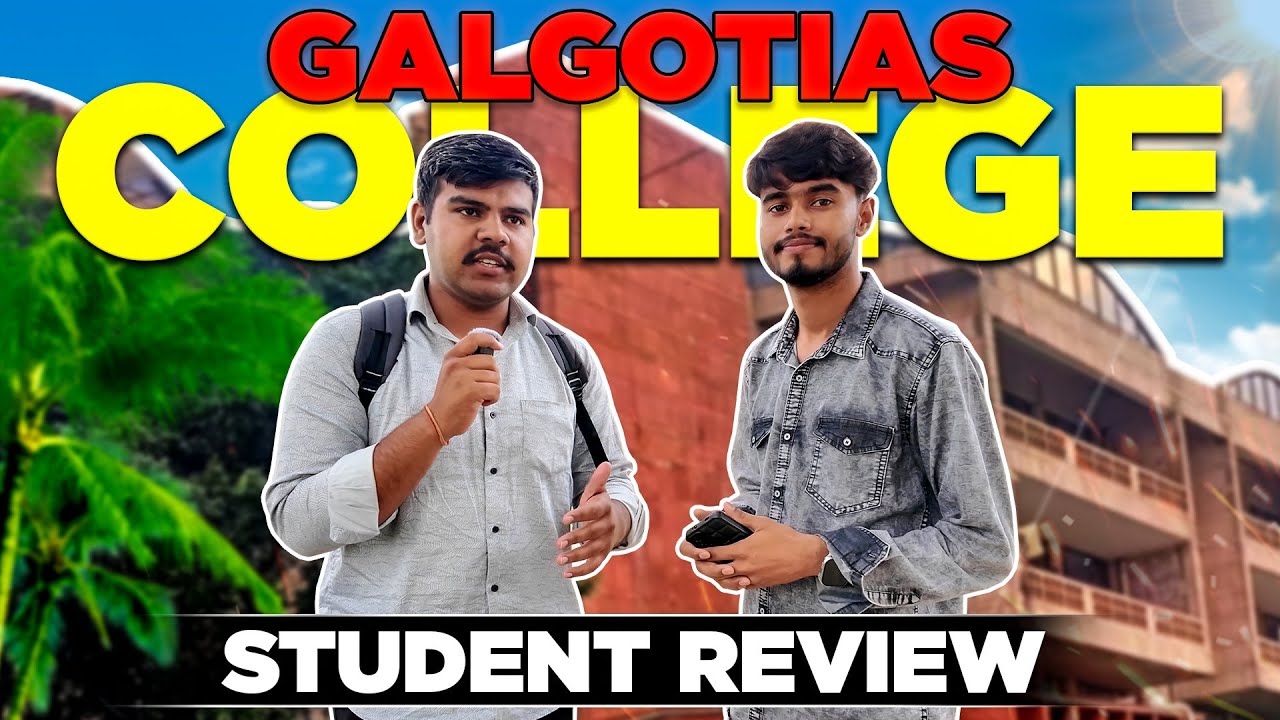Galgotias College Student Review 2025📝 | Honest Review ✅ | Placements | Fees 💰 | Scholarship