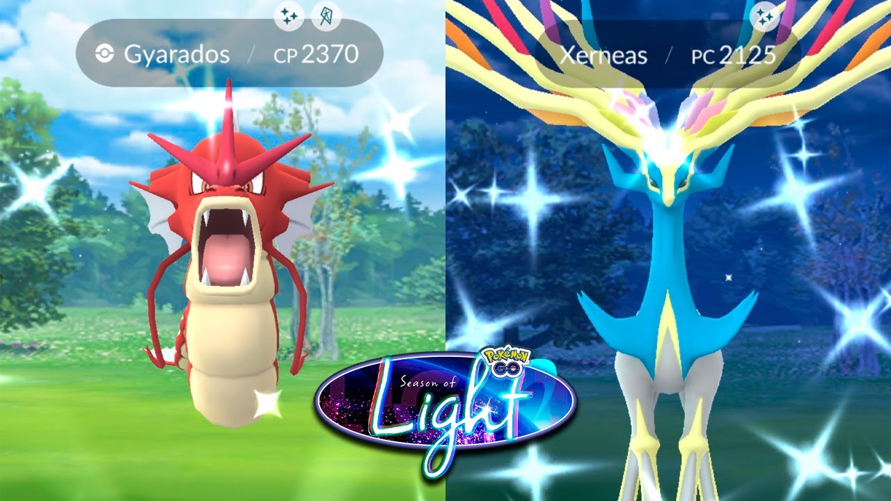 ✨ ¡CAPTURO y REGISTRO a GYARADOS SHINY y a XERNEAS SHINY POR PRIMERA VEZ en Pokémon GO! [Keibron]