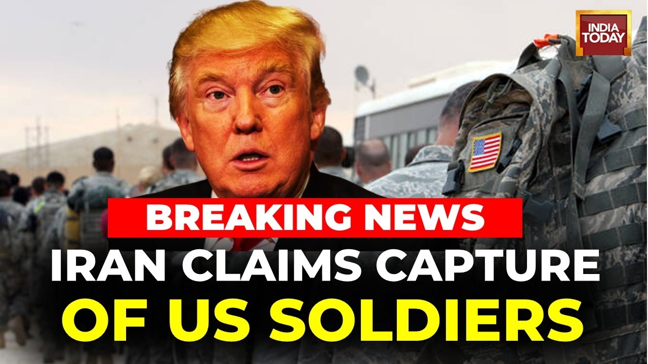 Iran Claims Capture Of US Soldiers, Threatens Trump Must Pay Price Amid War | India Today