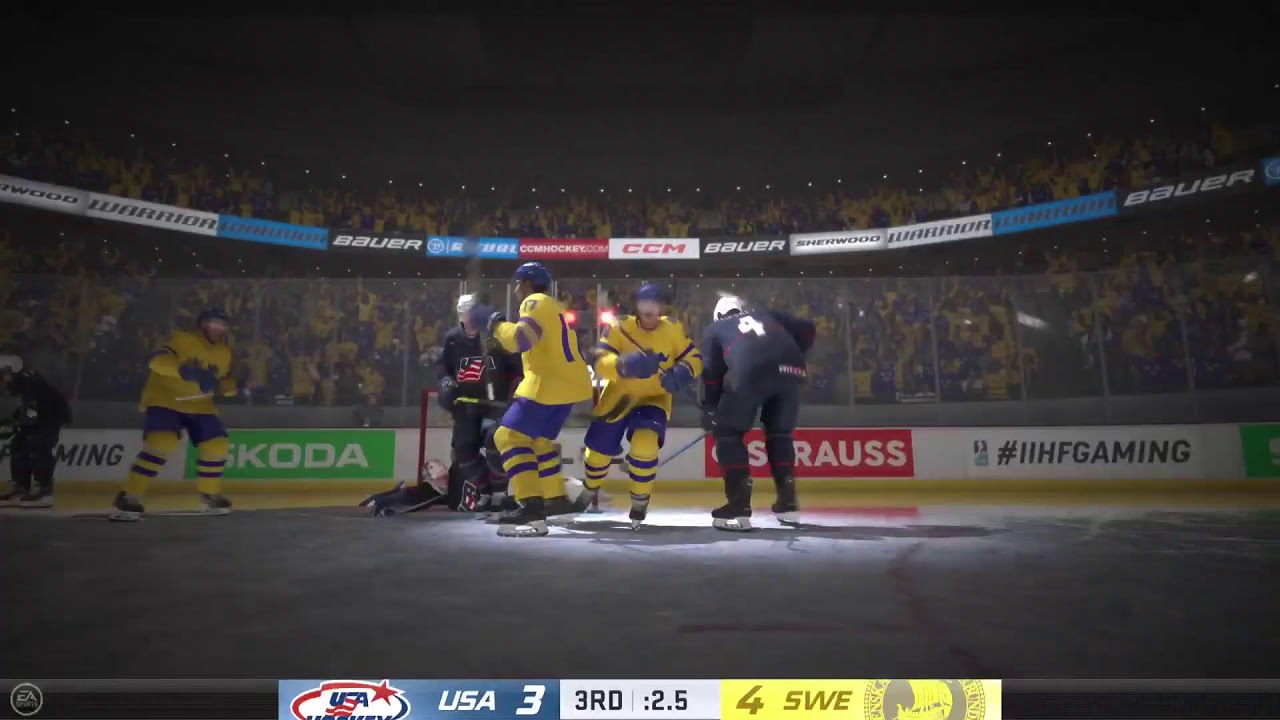 NHL 24 World Championship: USA vs Sweden