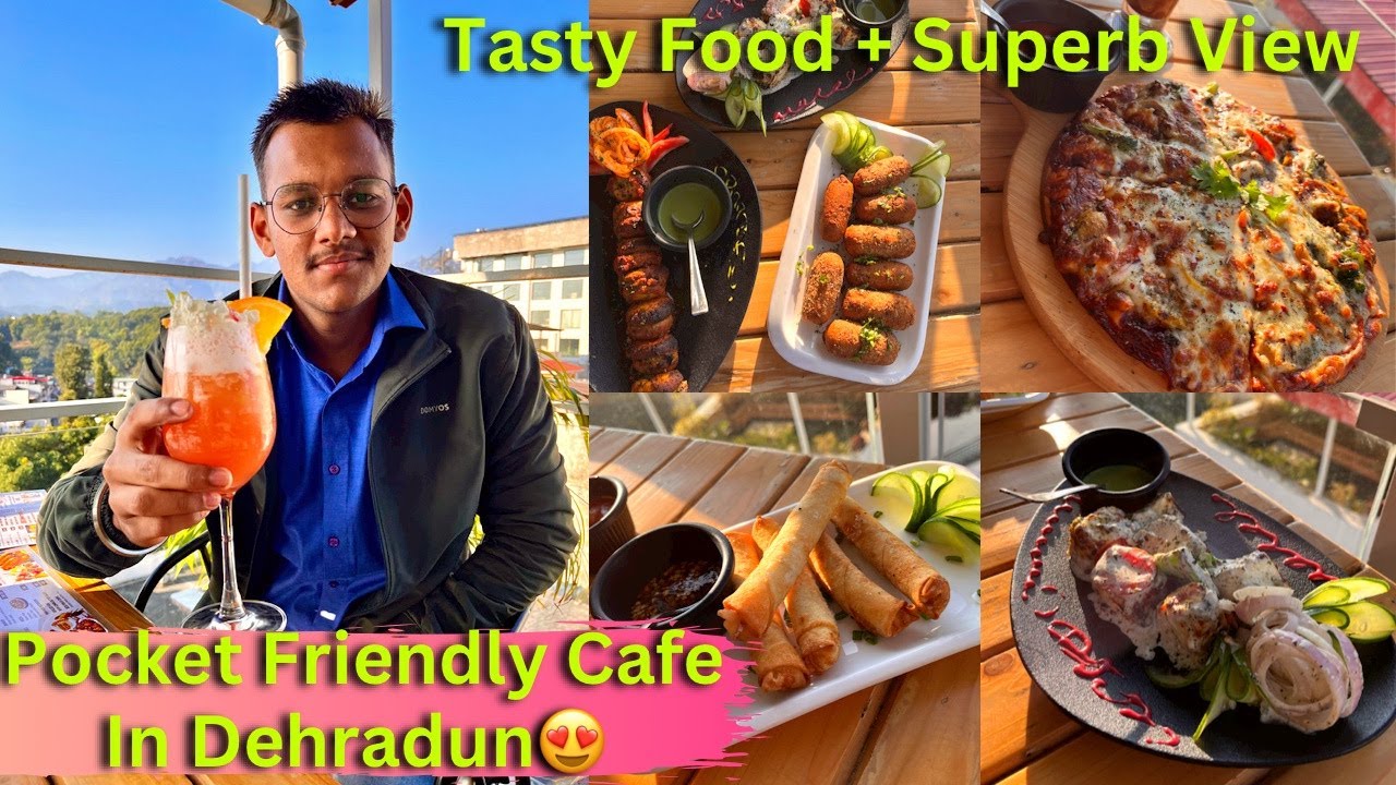 Pocket Friendly Cafe Of Dehradun | Awesome View With Decent Food | Sol Cafe Dehradun🔥🔥🔥