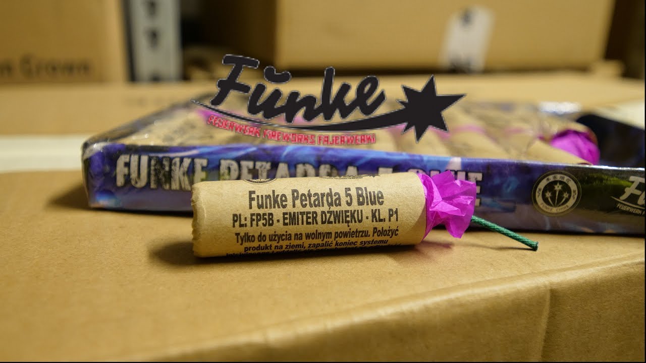 Funke Petarda 5 Blue /heftiger P1 Schallerzeuger .