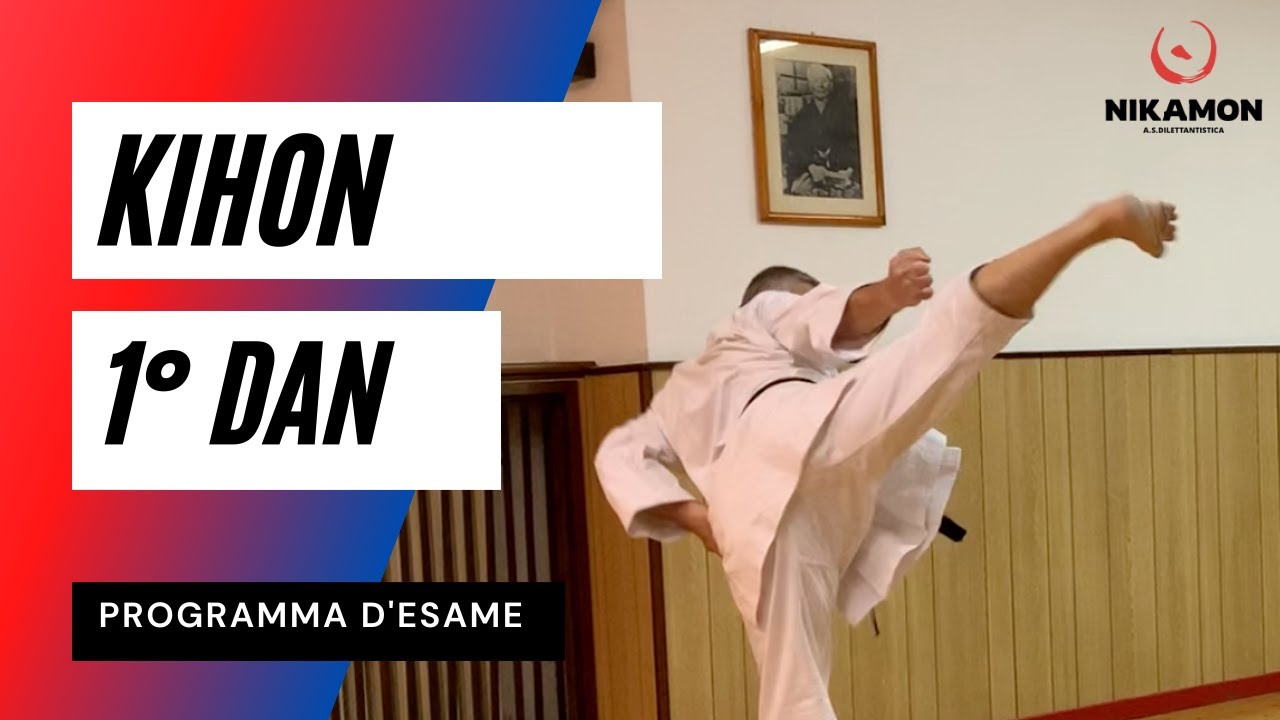 Kihon 1° dan - Programma d'esame FIKTA - M°Alessandro Cardinale