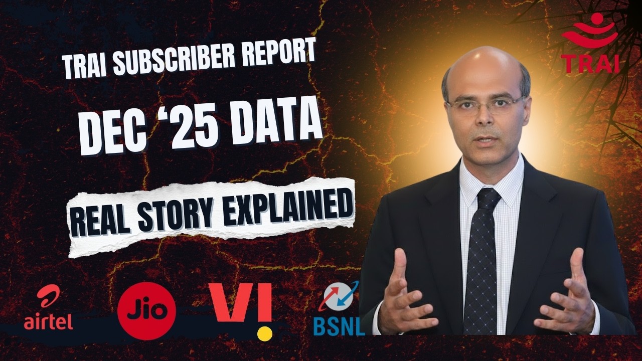 TRAI Subscription Data Dec 2025: The M2M Illusion, Real Subscriber Growth & FWA Reality