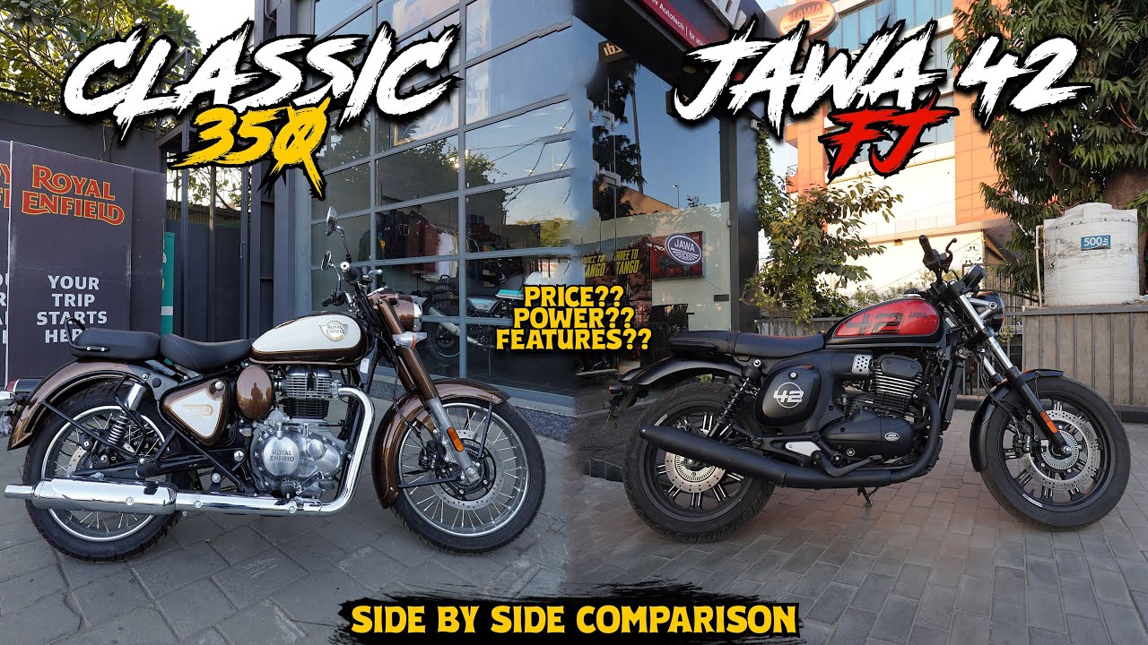 CLASSIC 350 VS JAWA 42 FJ | Detailed Comparison Video | Watch Before Buy!