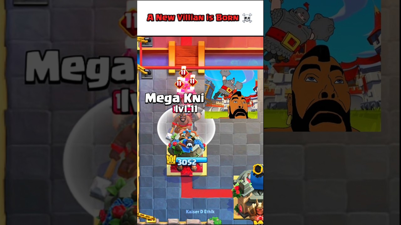 A new villian is born 💀 #clashroyale #shortsfeed #fyp