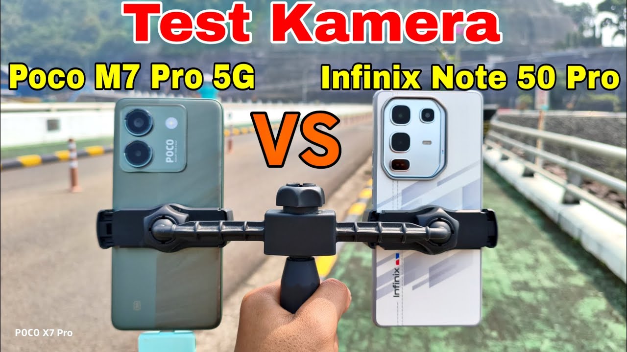 Test Kamera Poco M7 Pro 5G vs Infinix Note 50 Pro