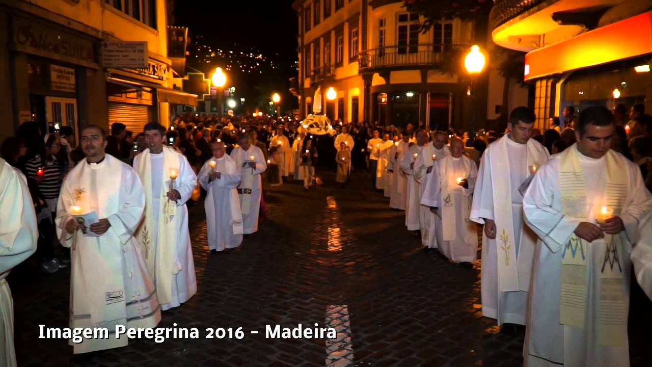 IMAGEM PEREGRINA NA MADEIRA 2016 - 1 CHEGADA
