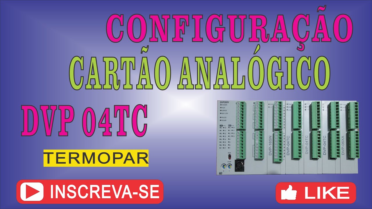 Configuração de cartão Termopar