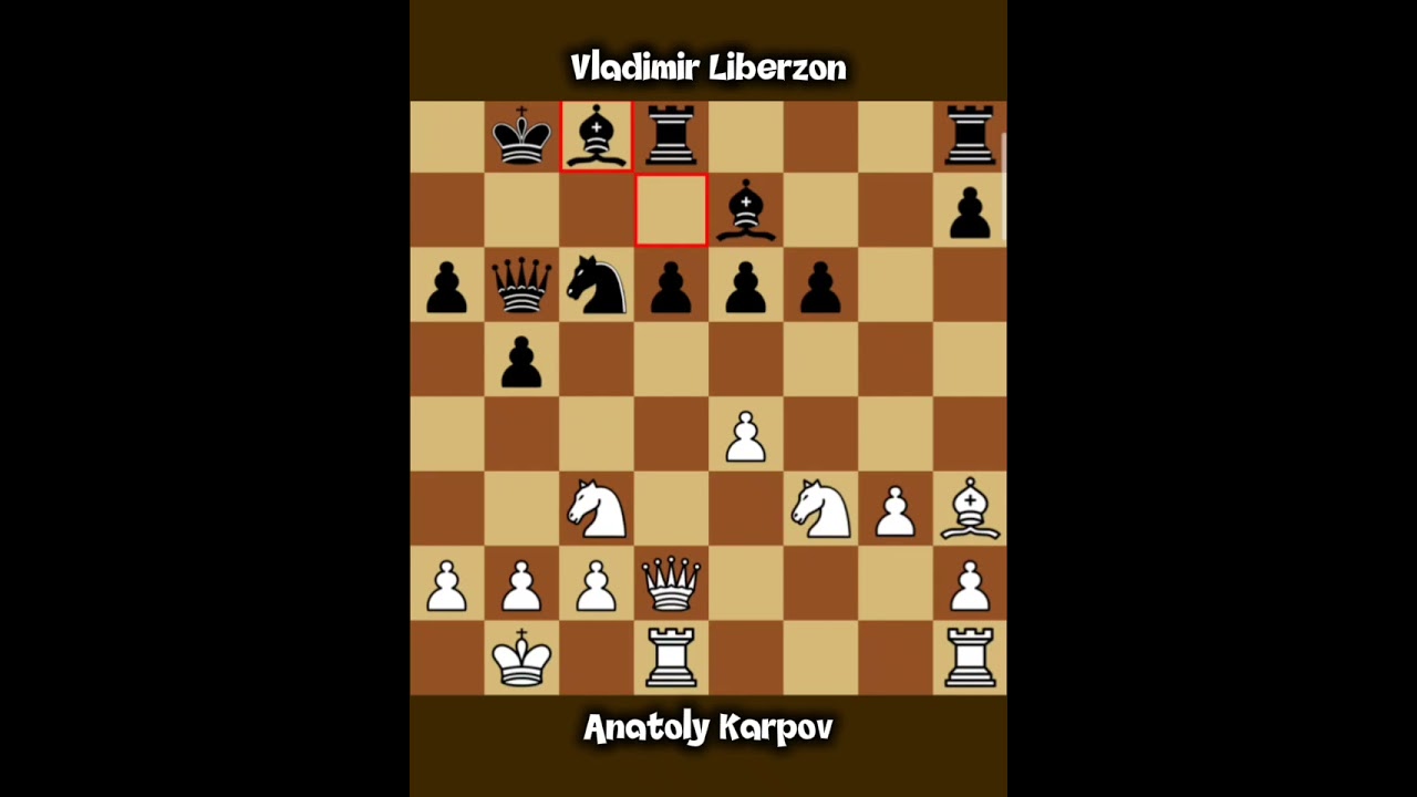 Anatoly Karpov vs Vladimir Liberzon ◉ Bad Lauterberg 1977 | World Champion Masterclass