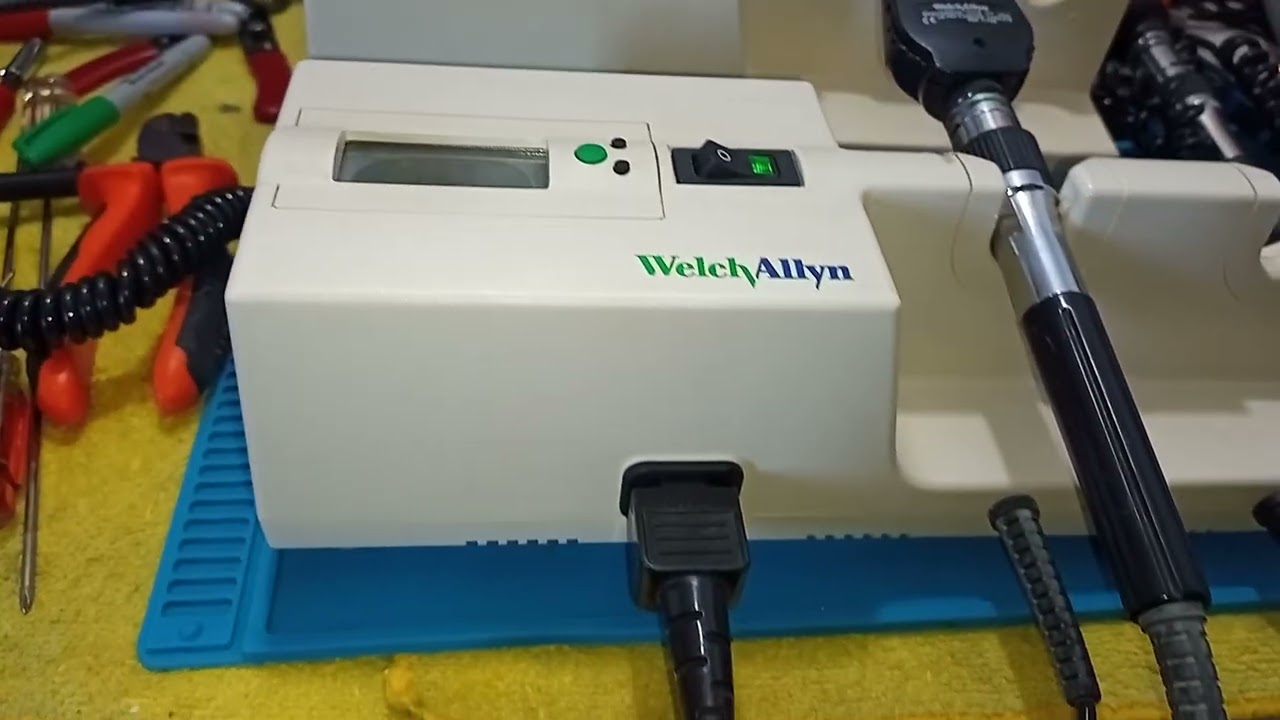♿ Otoscopio Welch Allyn REF: 767 VID 2, Equipos Listos y operativos, Arneses Remplazadós, 💯🚭🎩
