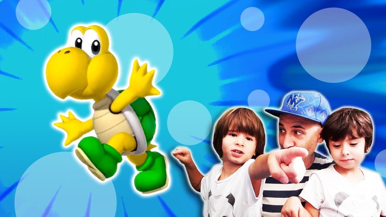Jugamos la Copa YOSHI y ganamos a KOOPA en MARIO KART!!