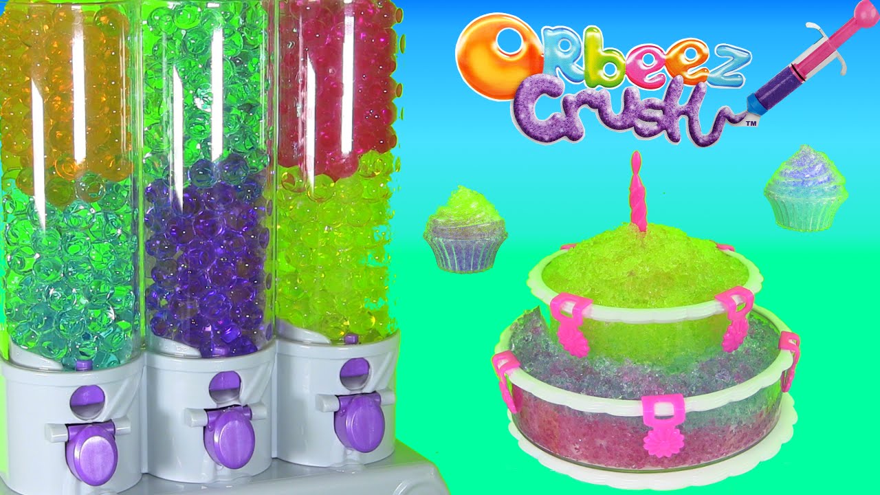 Orbeez Crush Sweet Treats Studio Unboxing, Fun Cupcakes for Anna Elsa & Olaf | Rainbow Collector