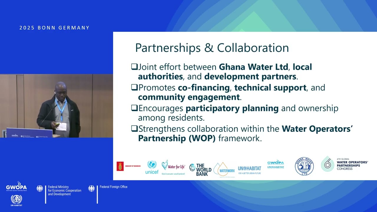 Innovative Financing, Climate Resilience & Market-Based Solutions for Water and Sanitation
