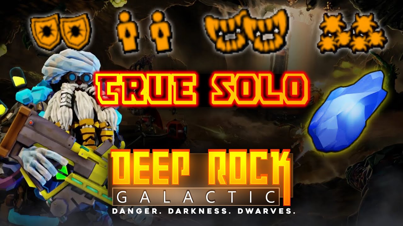 Hazard 5+ All Modifiers TRUE SOLO SCOUT | Deep Rock Galactic