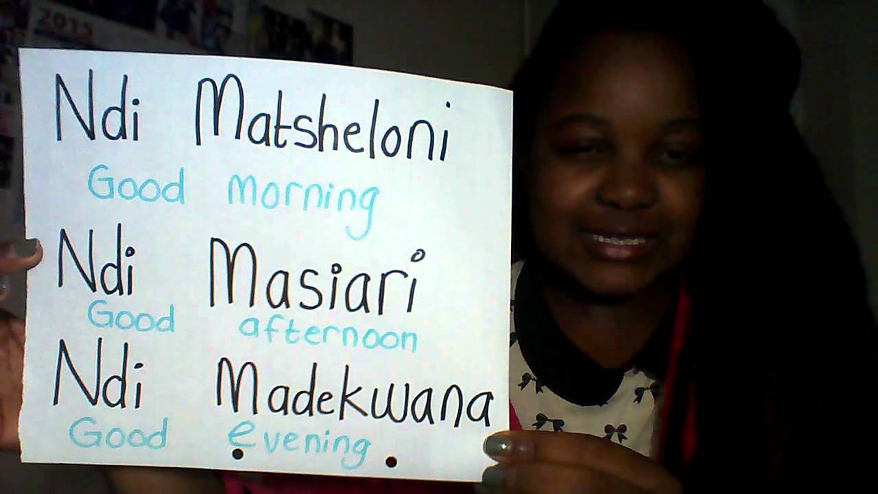 Tshivenda Basic Lessons Part 1