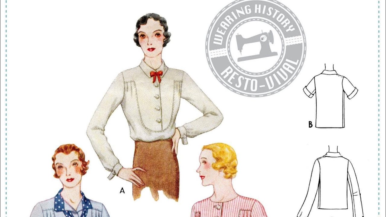 Sagebrush 1930s Blouse Part 2: Sewing the Sleeves and Cuffs