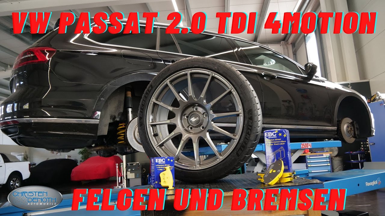 VW Passat 2.0 TDI 4M // Felgen und Bremsen // Christen & Denoth
