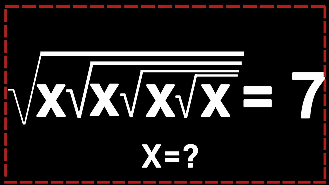 A Tricky Math Olympiad Square Root Problem  | You Should Learn This Maths Trick |