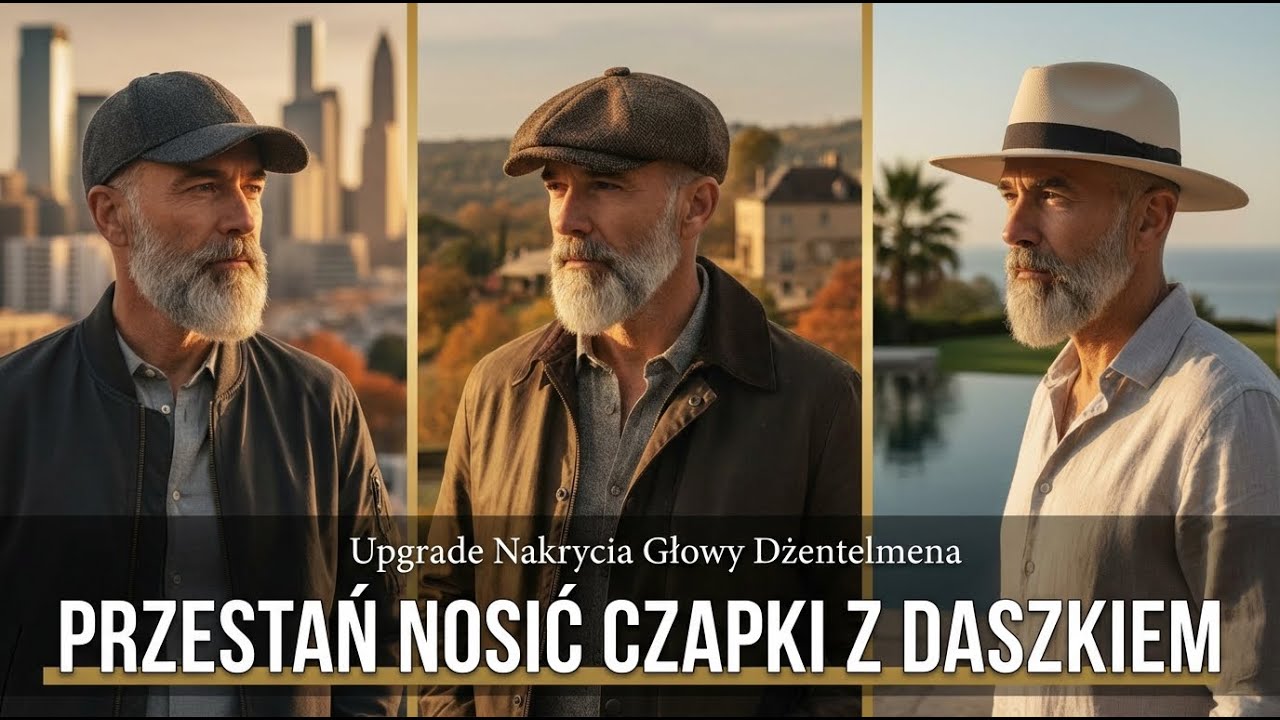 Topowy stylista ujawnia: 3 niezbędne kapelusze, których potrzebuje każdy mężczyzna po 50-tce