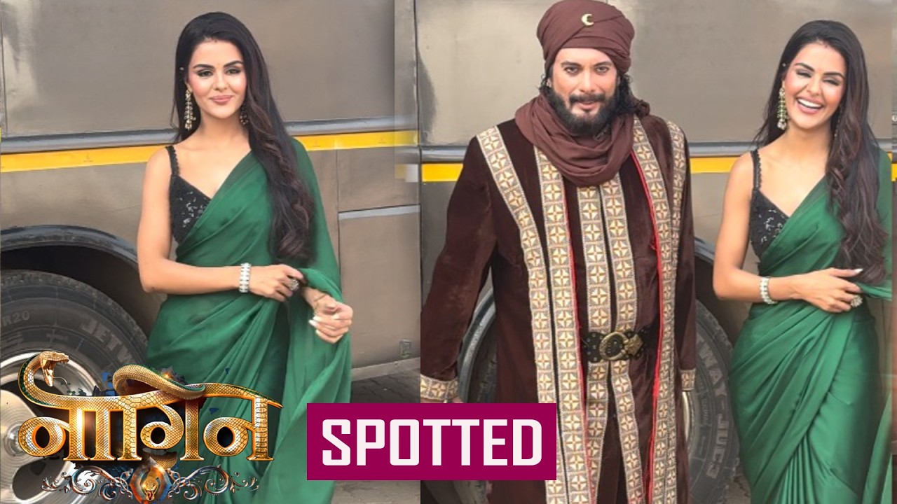 Naagin 7: Priyanka Chahar Choudhary Aur Akashdeep Saigal Ke Saath Hue Set Par Spot