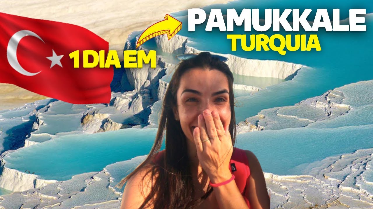 🤗PAMUKKALE, TURQUIA em 1 dia. TUDO que você PRECISA saber sobre PAMUKKALE e HIERÁPOLIS.