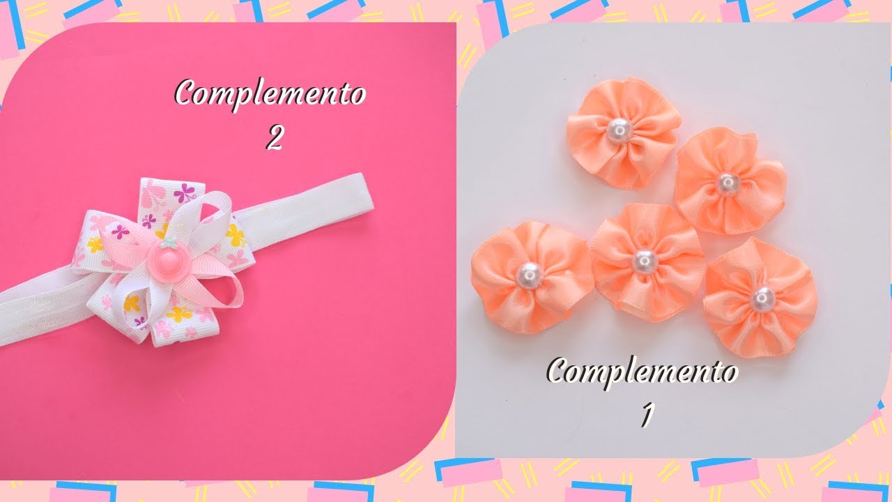 Curso Diseño de Accesorios para el cabello 🎓  Diseño 5 🎀