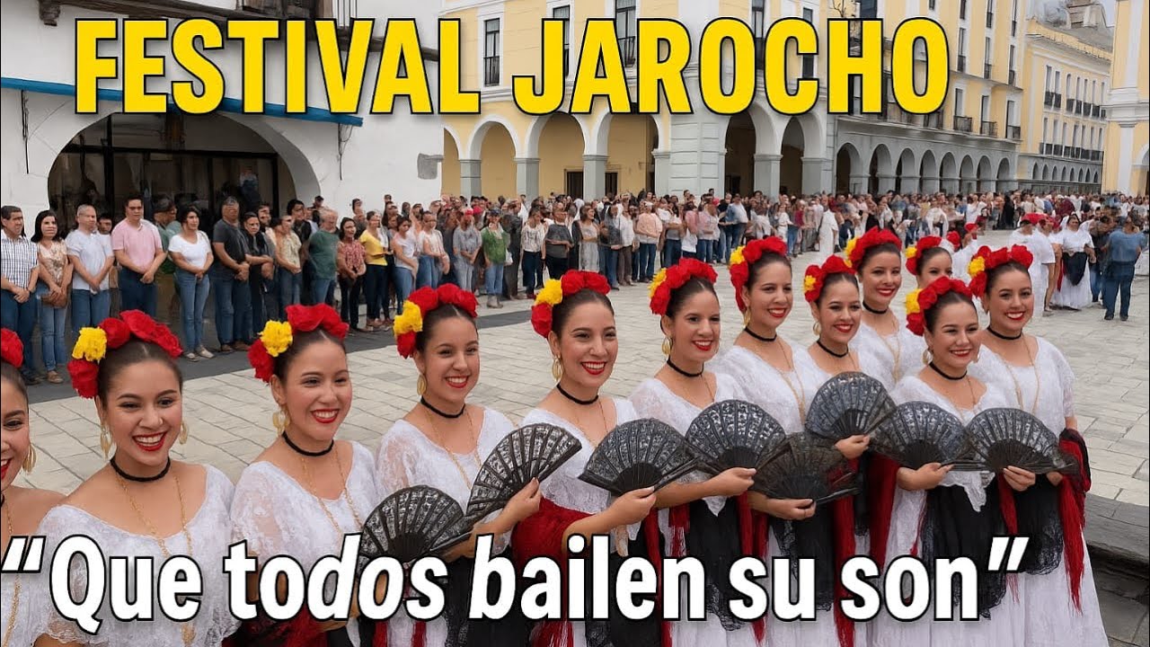 Increible Festival Jarocho en el Zócalo de Veracruz! | Música en Vivo y Tradición Mexicana 2025