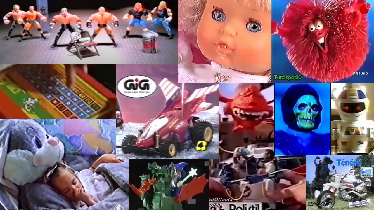 COMPILATION SPOT GIOCATTOLI - Pubblicità Anni '80 '90 2000 [ITA]