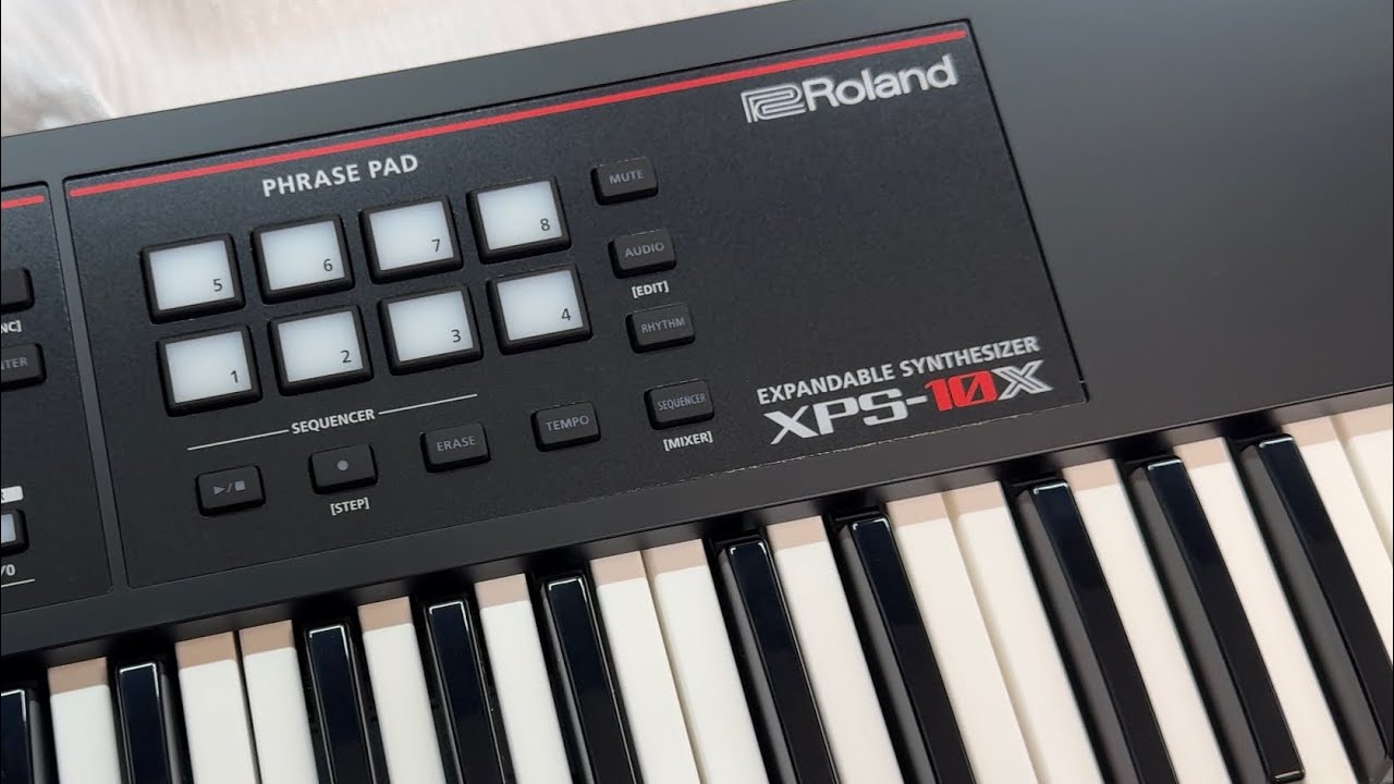 ROLAND XPS10X UNBOXING AND HANDS-ON WITH PHYSICAL OVERVIEW | V ROCK | 9033773457